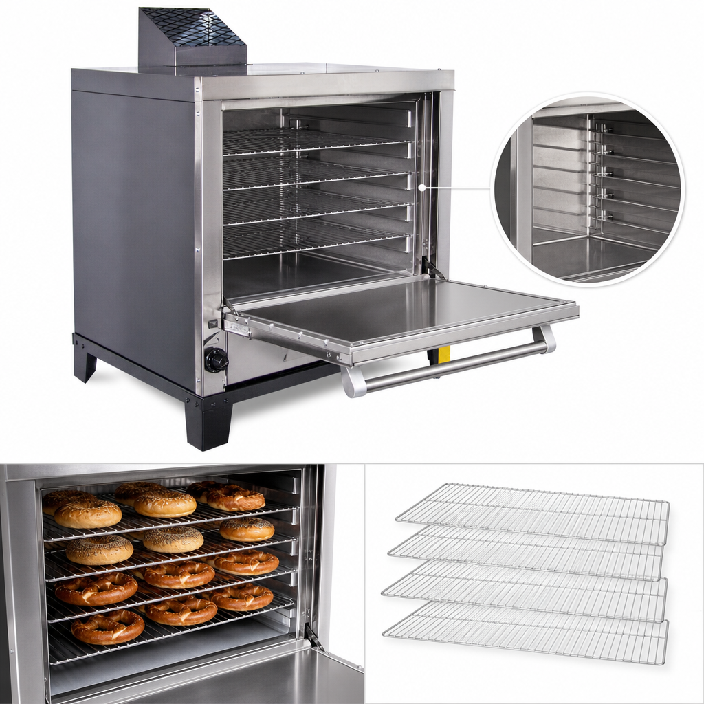 Four-Shelf, Removable-Rack Design