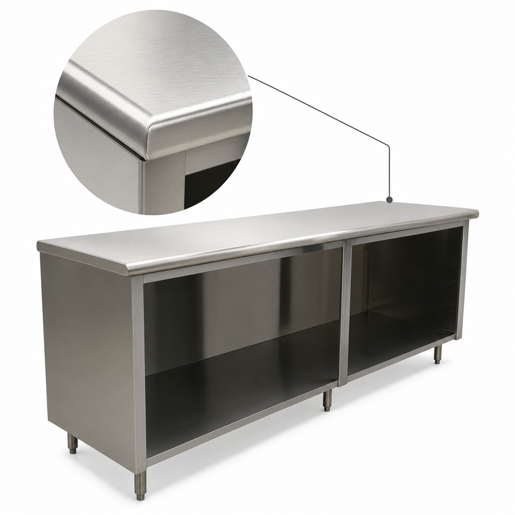 16 Gauge 304 Stainless Steel Top