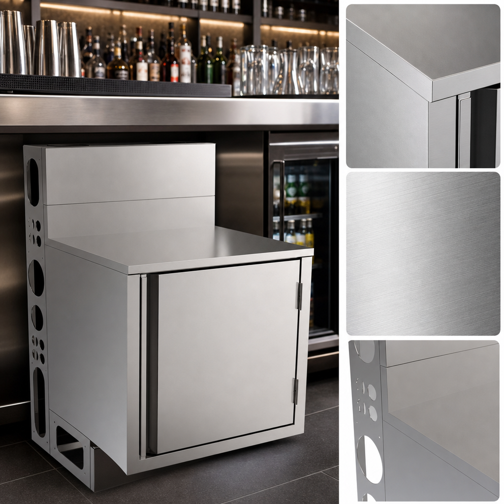 18-Gauge Stainless Steel Construction