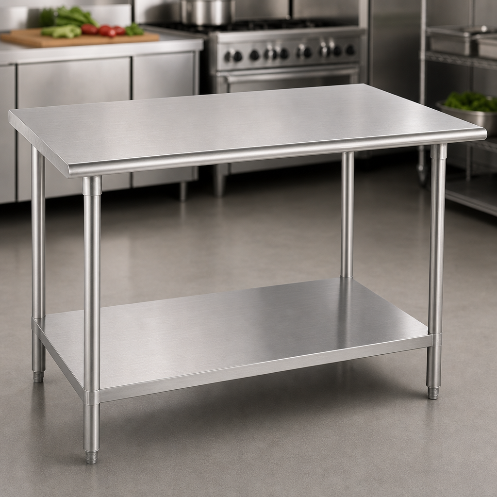 14-Gauge 304 Stainless Steel Top
