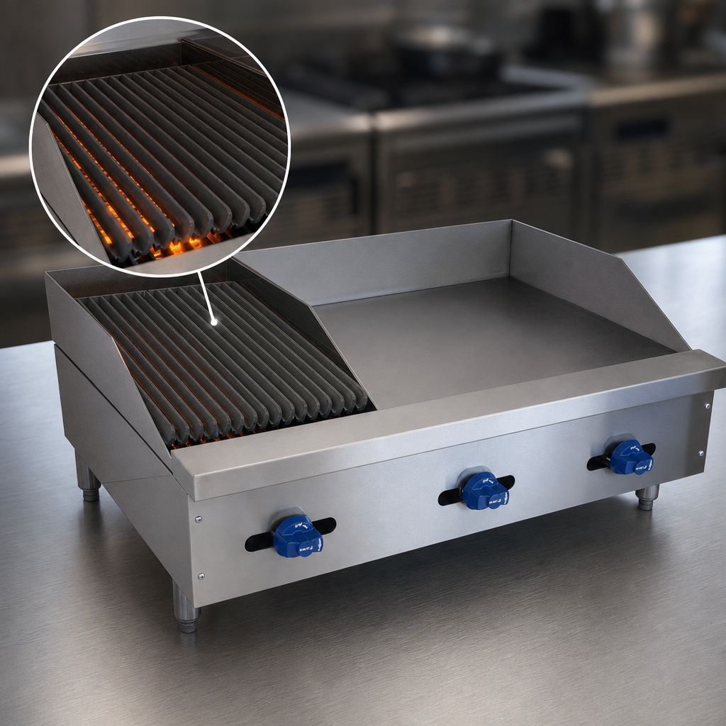 Radiant Char-Broiler Section