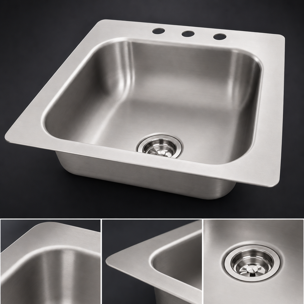Deep-Drawn Seamless Bowl