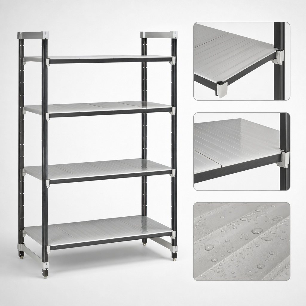 Solid Reinforced Shelf Plates