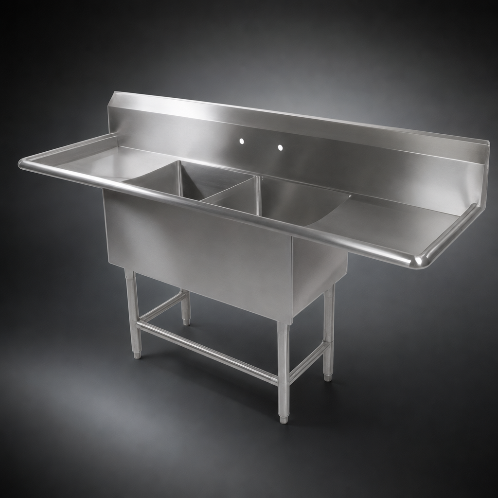 Two Compartment Sink