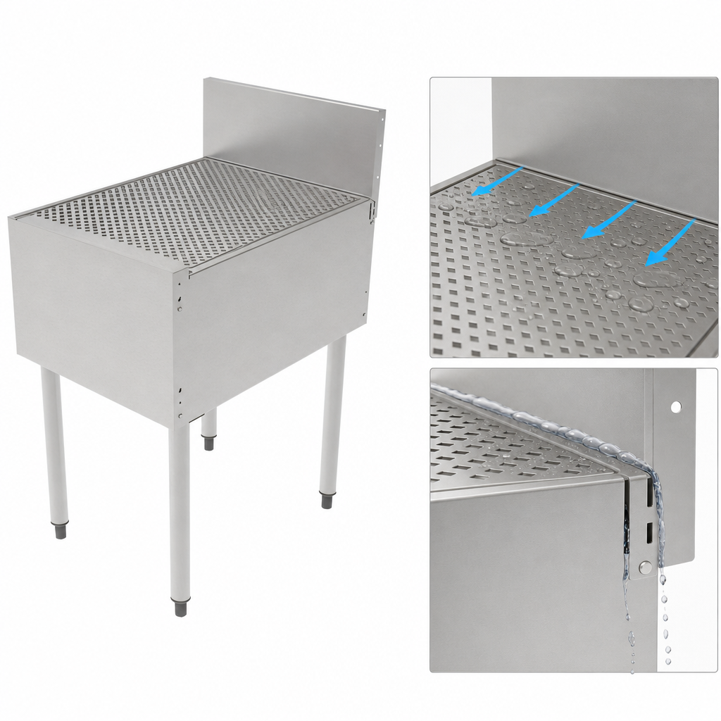 Pitched Drainboard Top