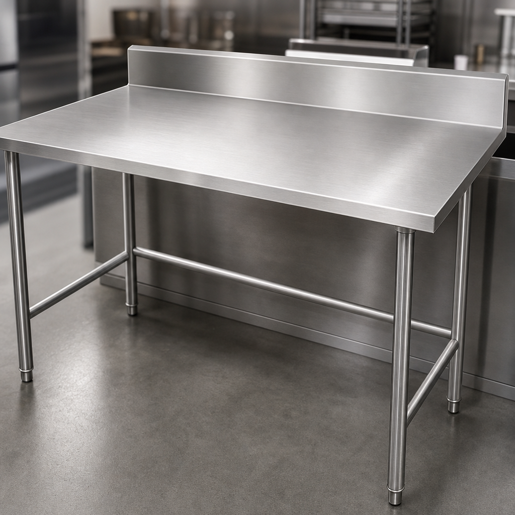 16-Gauge 304 Stainless Steel Top