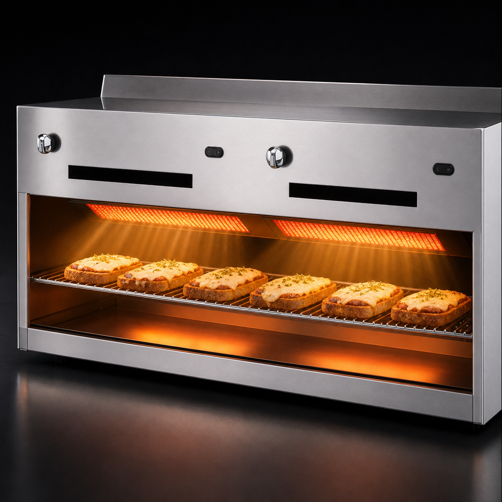 Two Infrared Burners