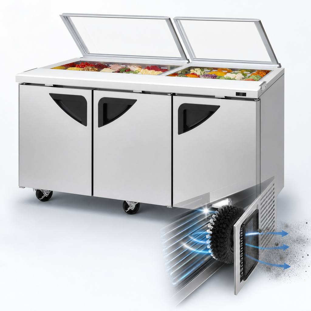 Self-Cleaning Condenser