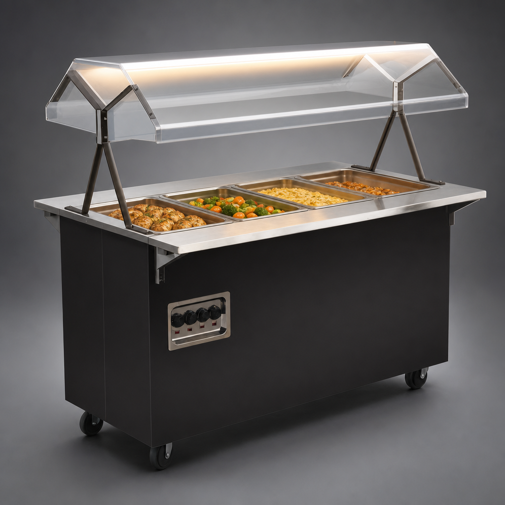 Lighted Buffet Breath Guard