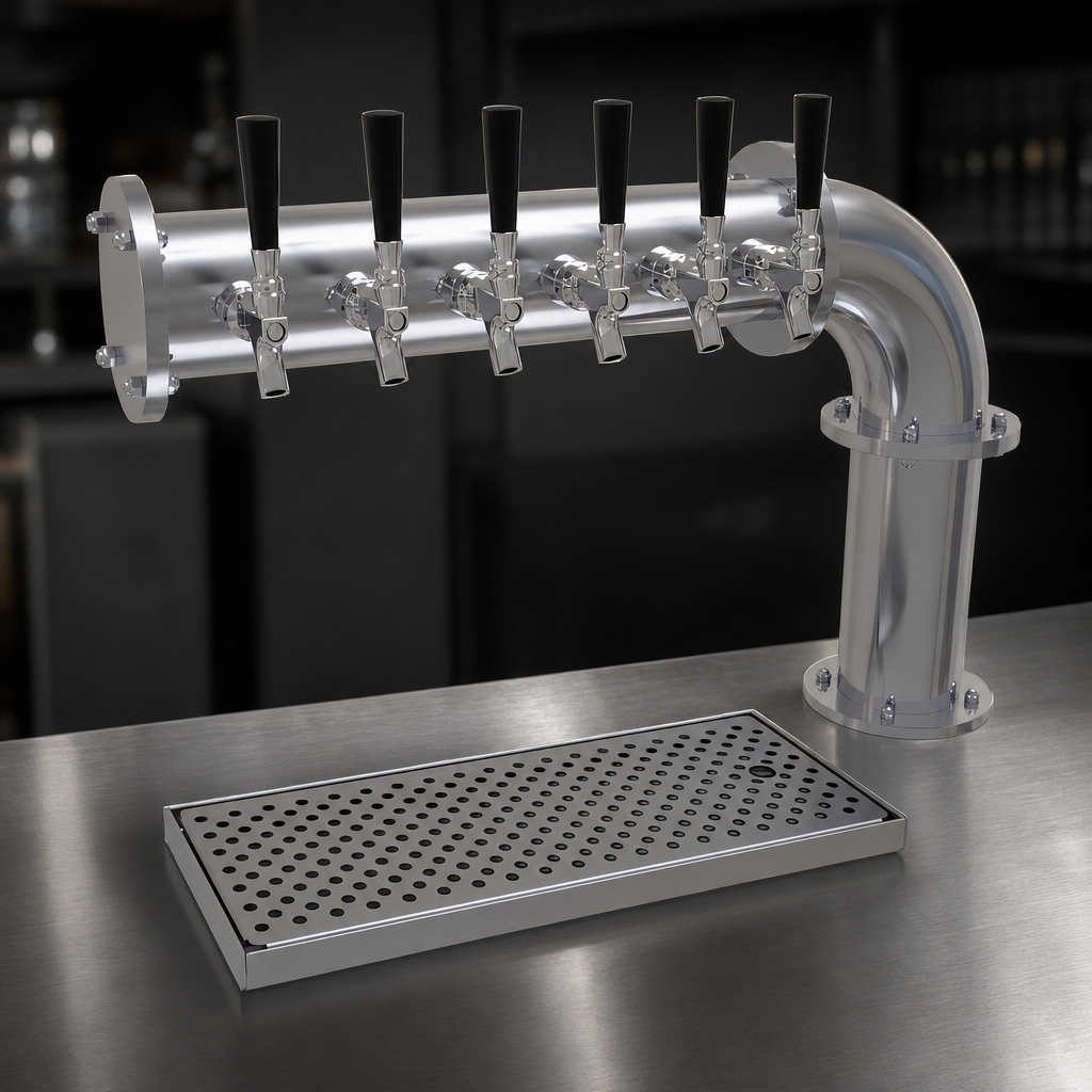 Six-Faucet Configuration