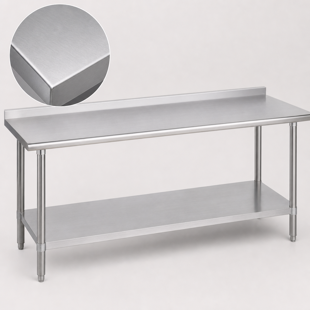 14-Gauge 300 Series Stainless Steel Top
