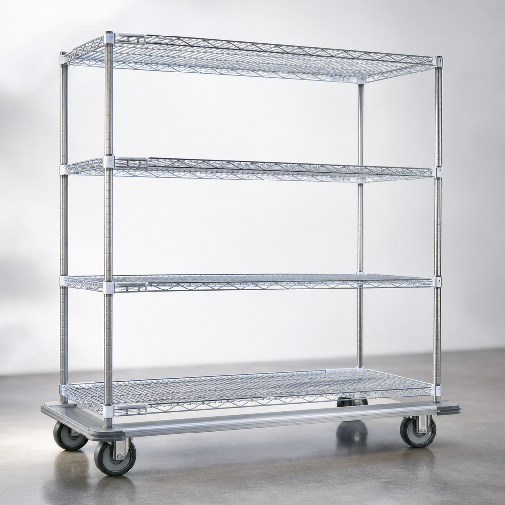 Patented QuadTruss Shelves