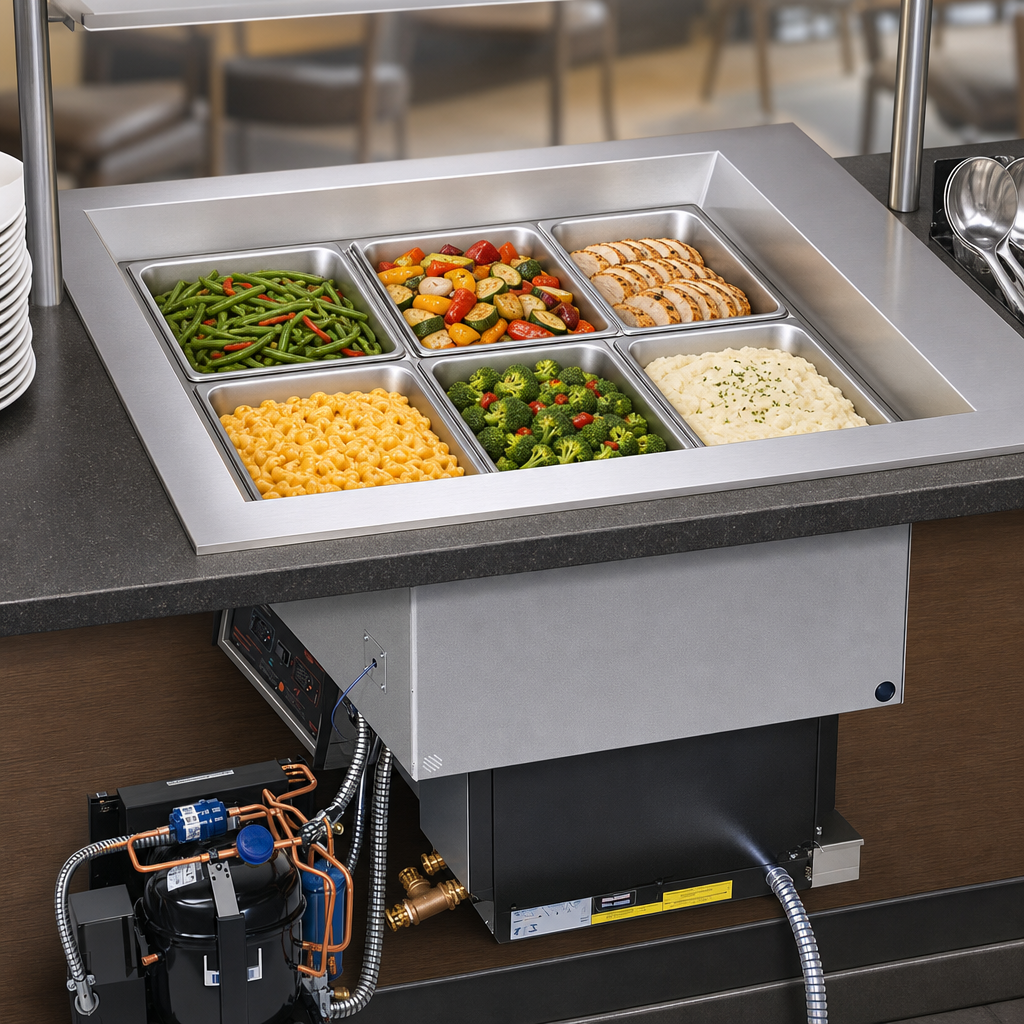 Six Full-Size Pan Capacity