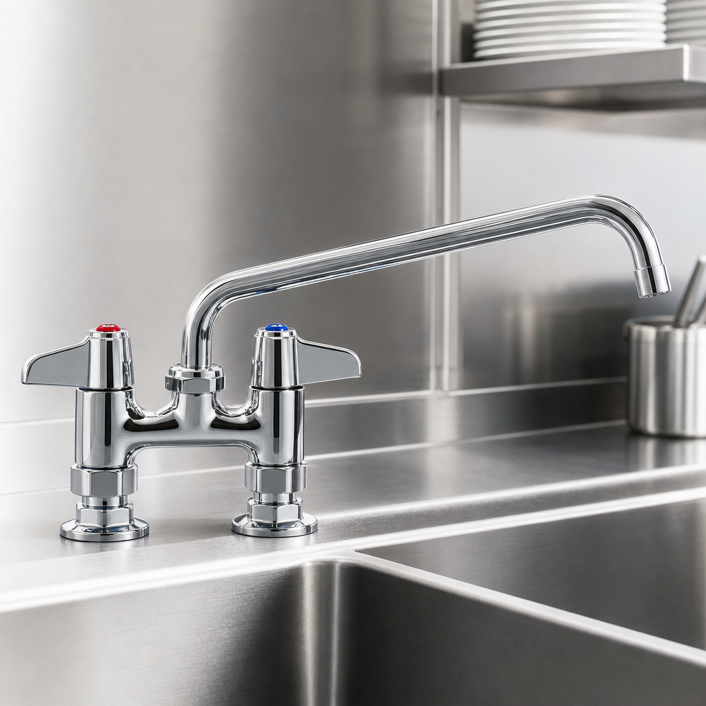 Polished Chrome-Plated Brass Body