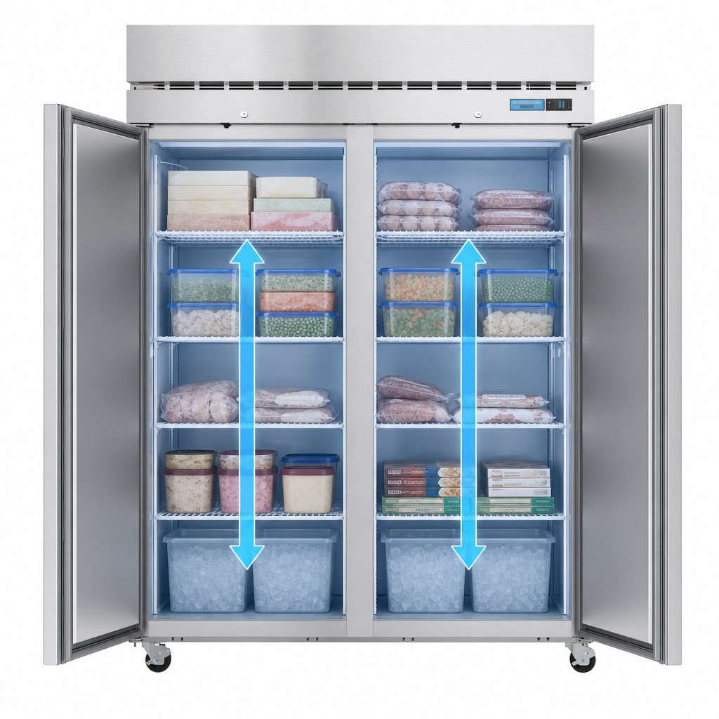 Two-Section Storage Capacity