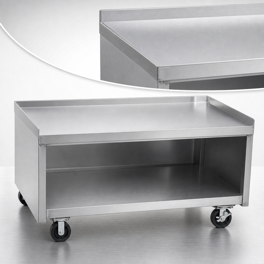 Reinforced Stainless Steel Top