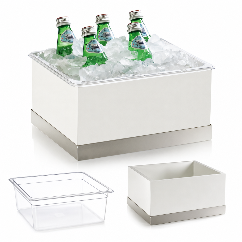 Clear Polycarbonate Pan and Liner Included
