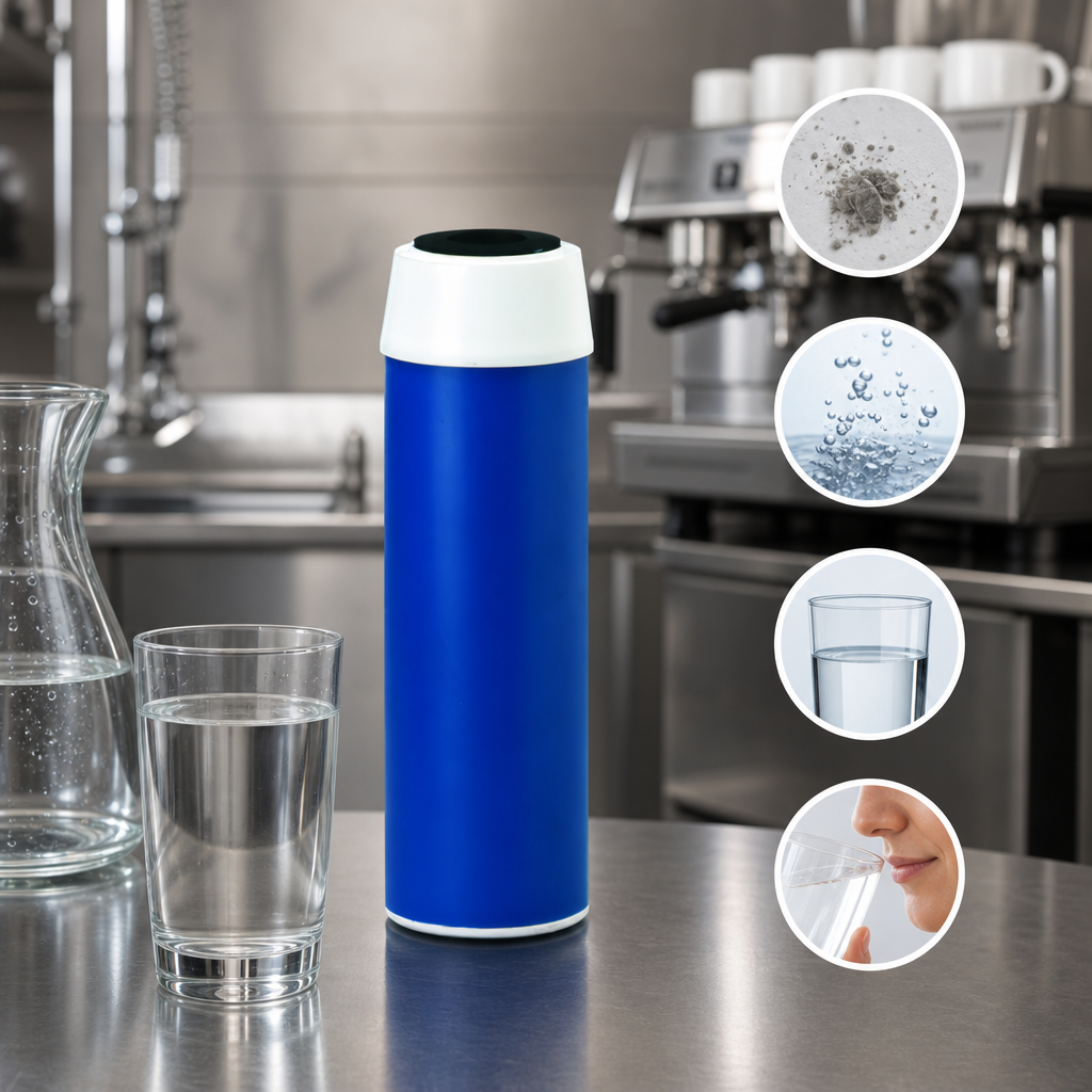 Particle, Chlorine, Taste & Odor Reduction