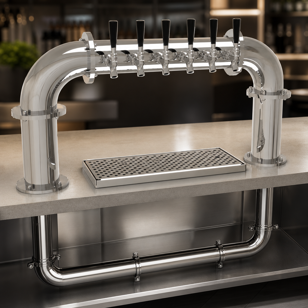 Pipe Pass-Thru Design