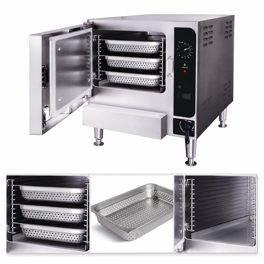 3-Pan Single Compartment