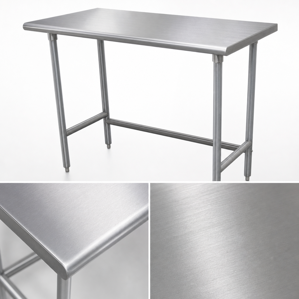 16 Gauge 304 Stainless Steel Top