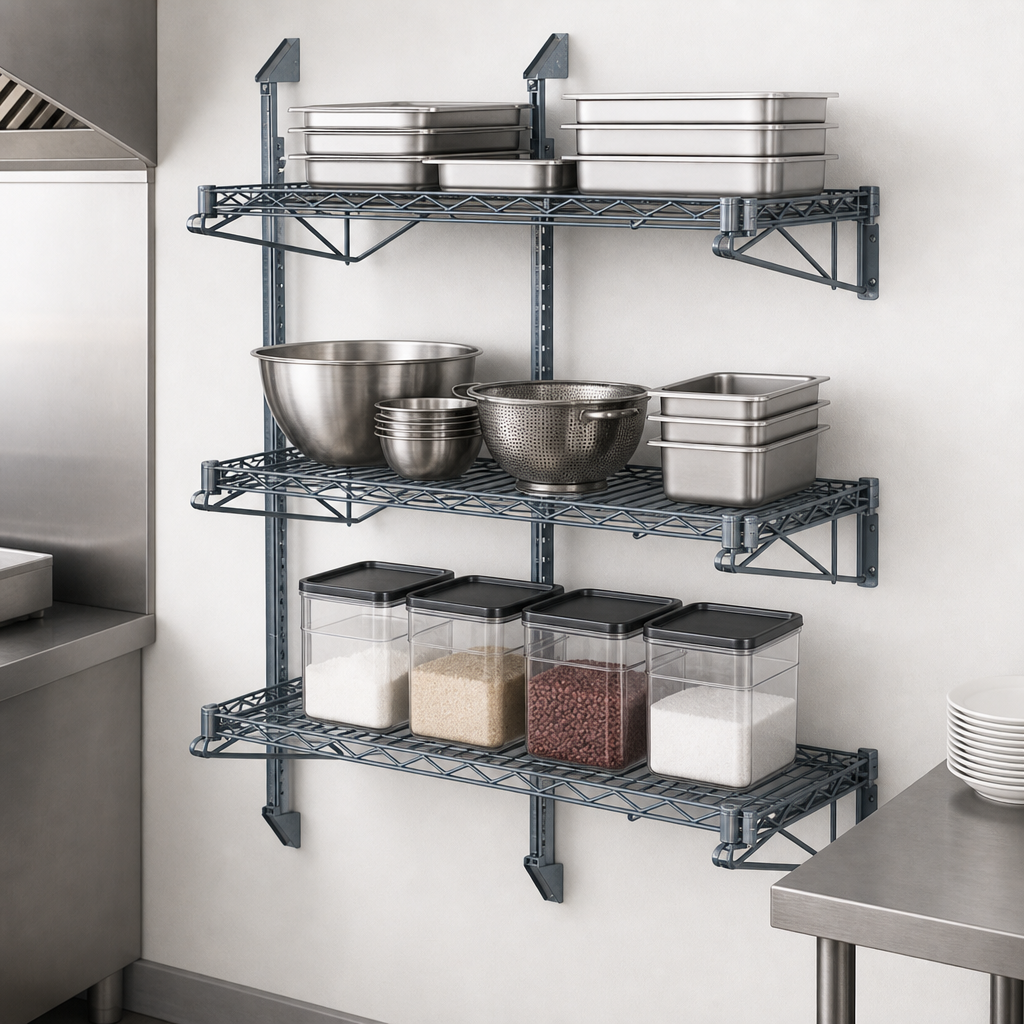 Three Wire Shelves