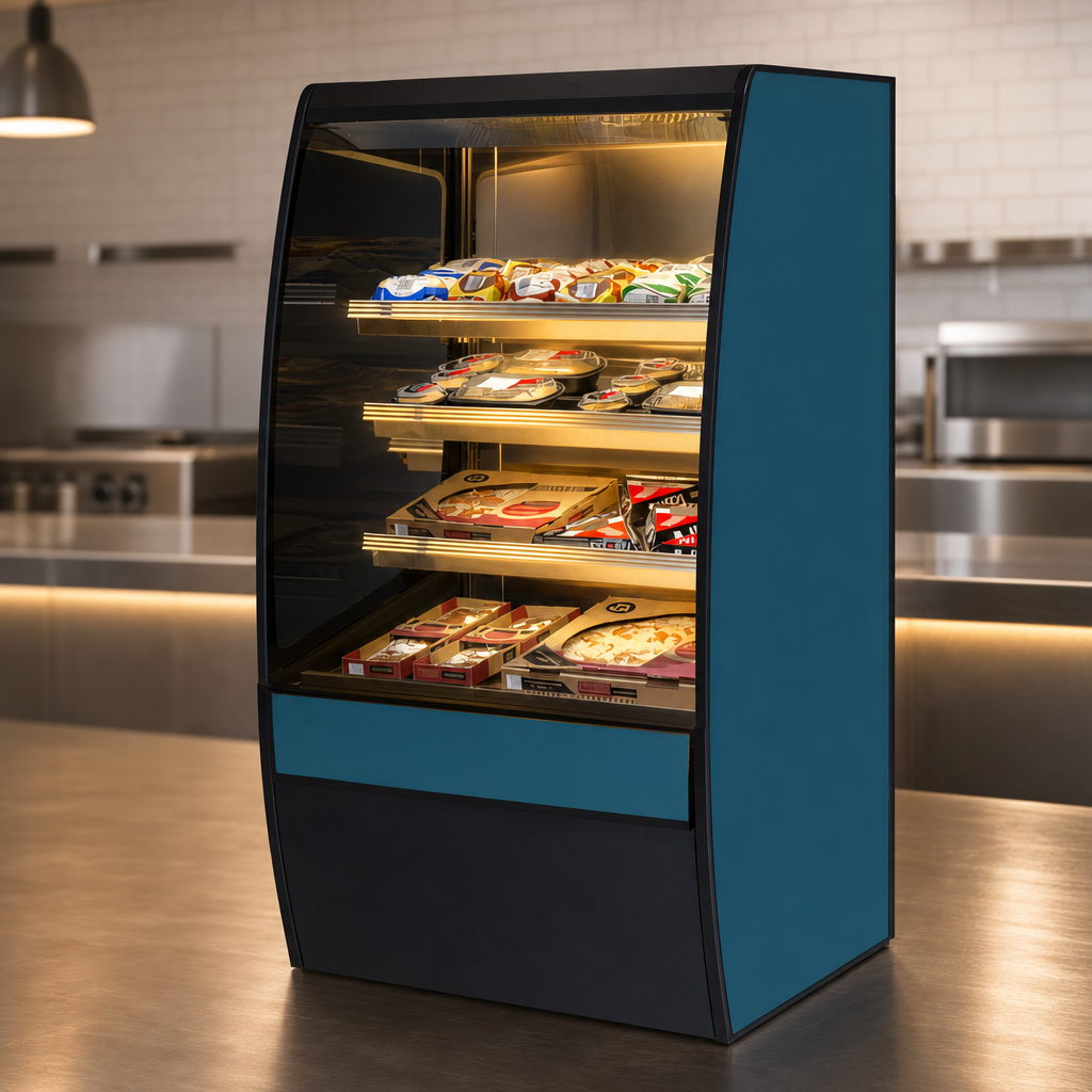 Three Heated Shelf Tiers