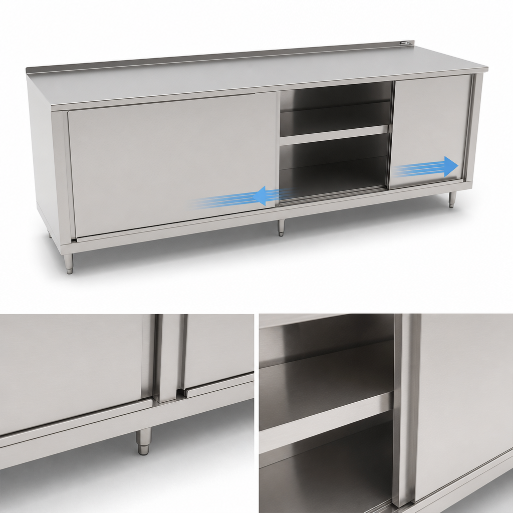 Sliding Double-Panel Doors