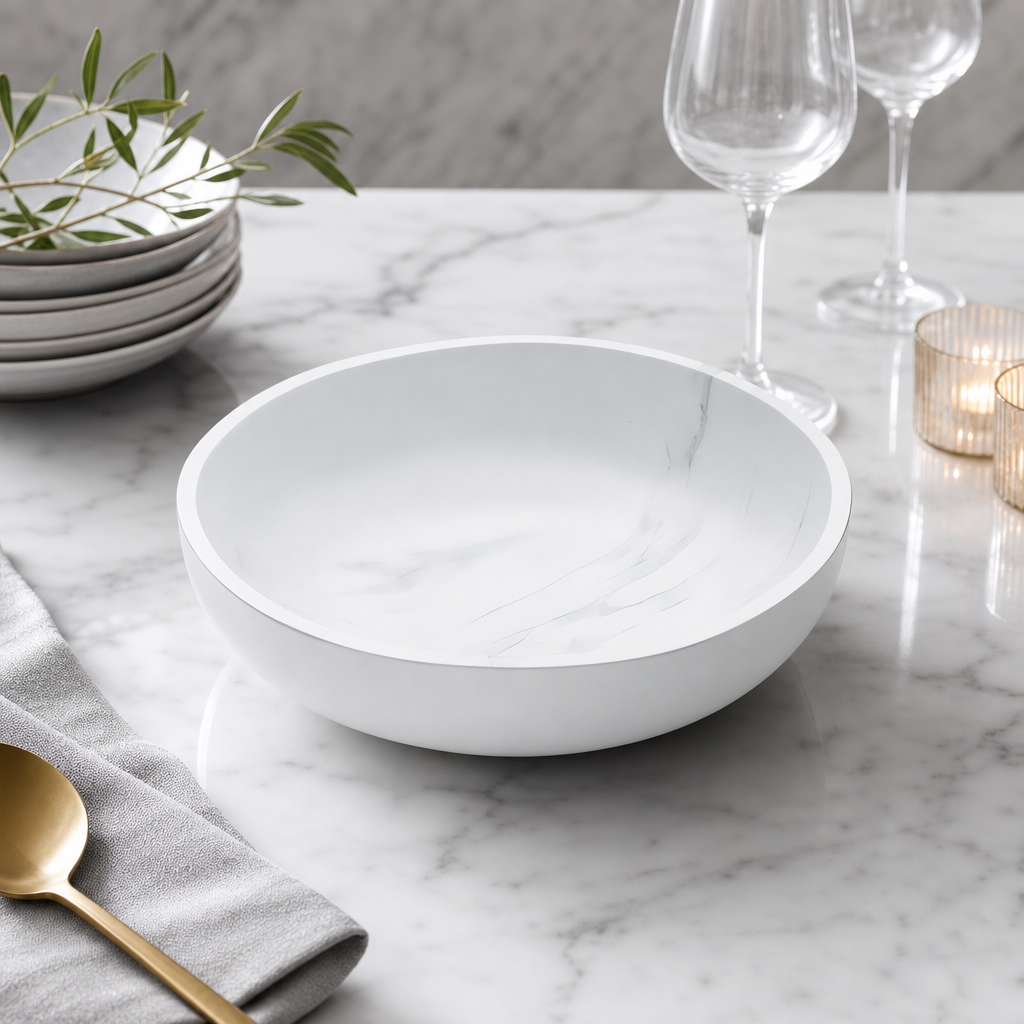 White Marble Appearance