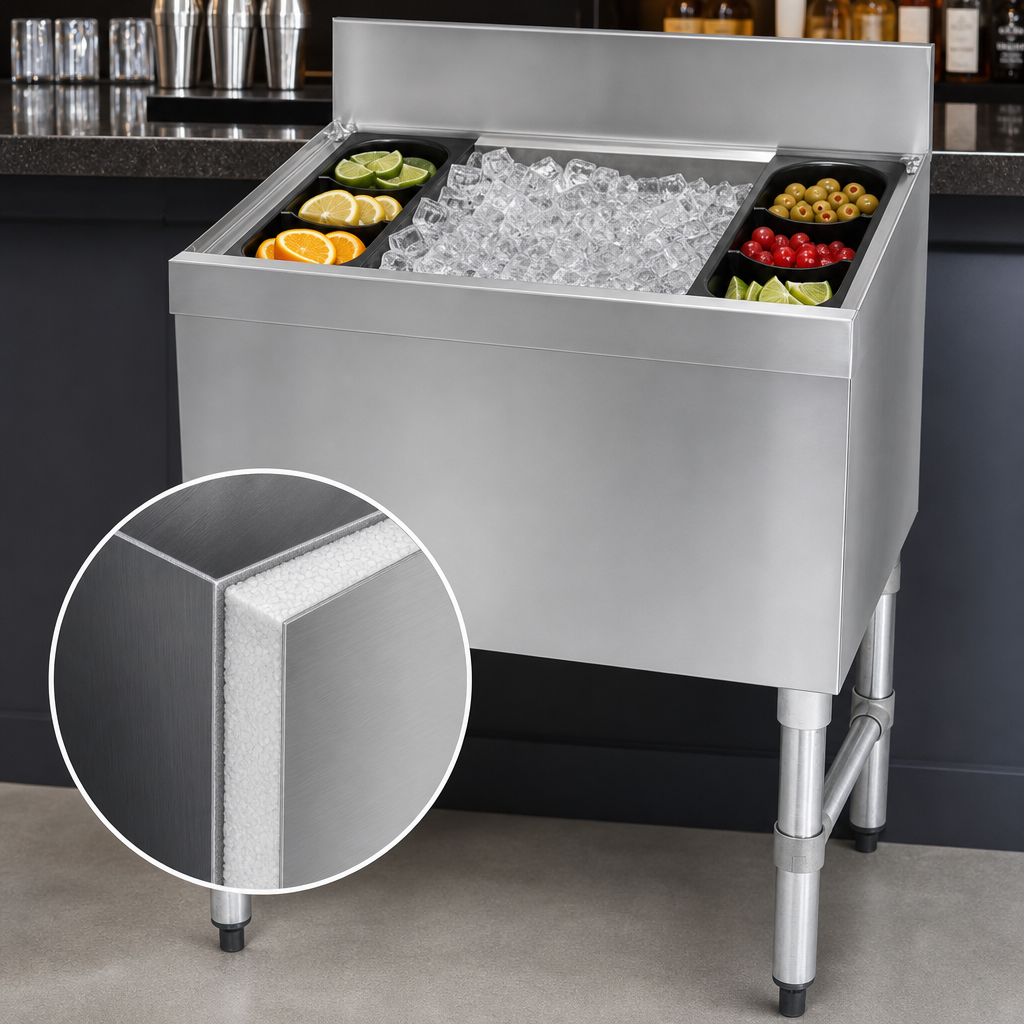 12-Inch Deep Insulated Ice Bin