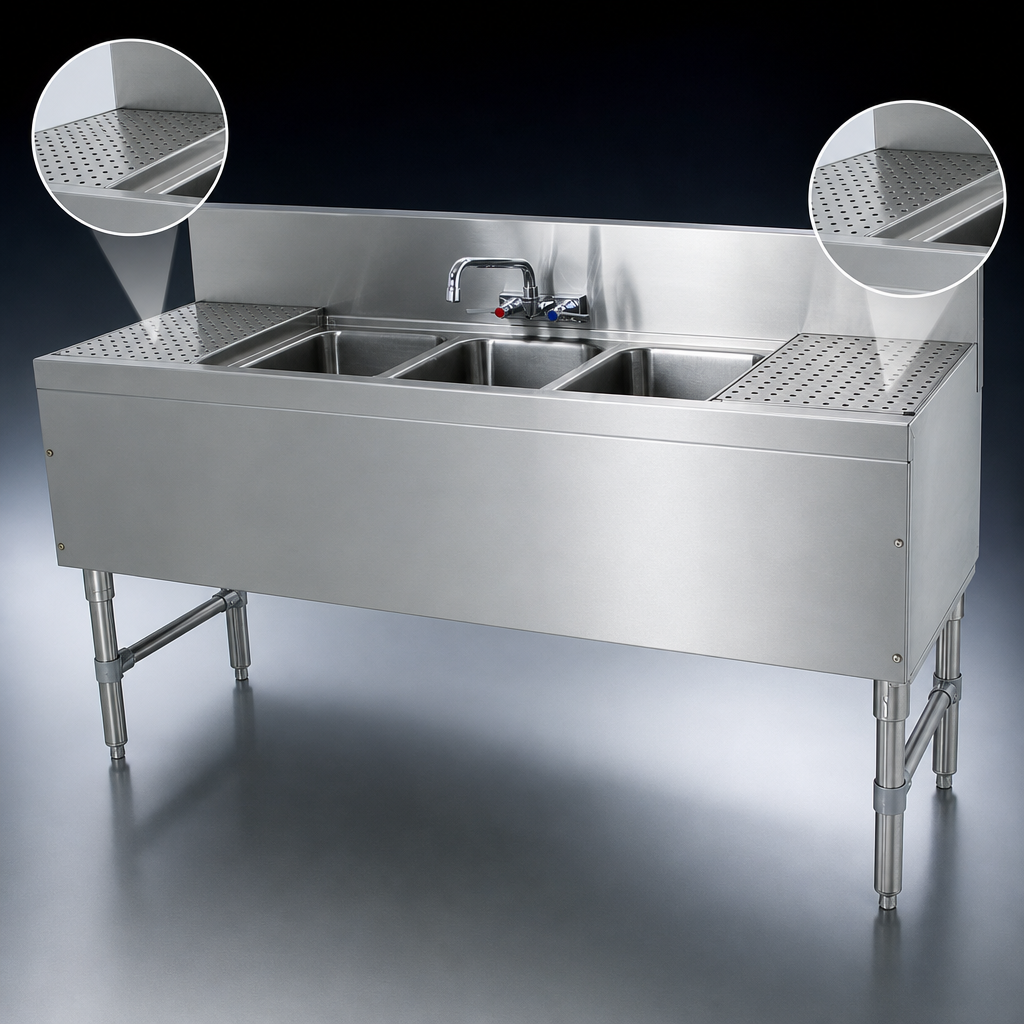 Dual Perforated Drainboards