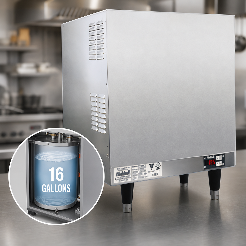 16-Gallon Storage Capacity