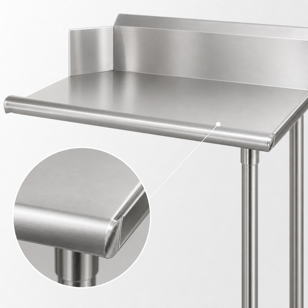 18-Gauge Type 300 Stainless Steel Top