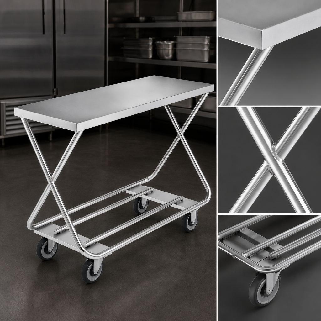 Chrome-Plated Tubular Steel Construction