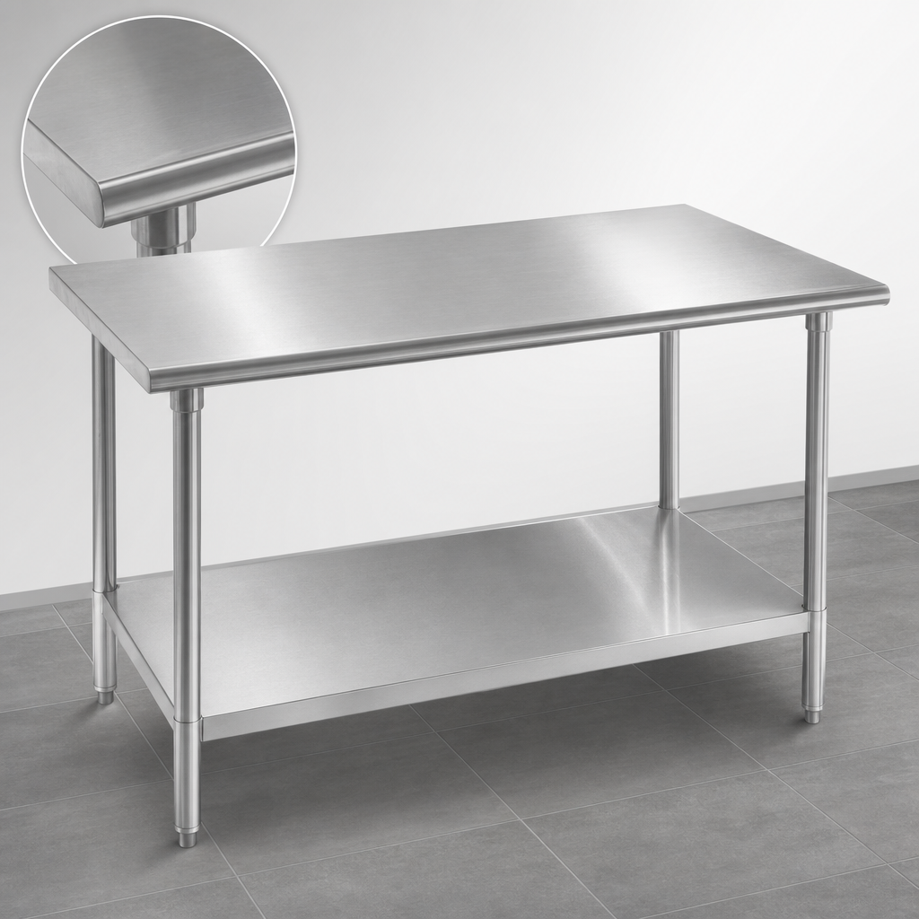 16-Gauge 430 Stainless Steel Top