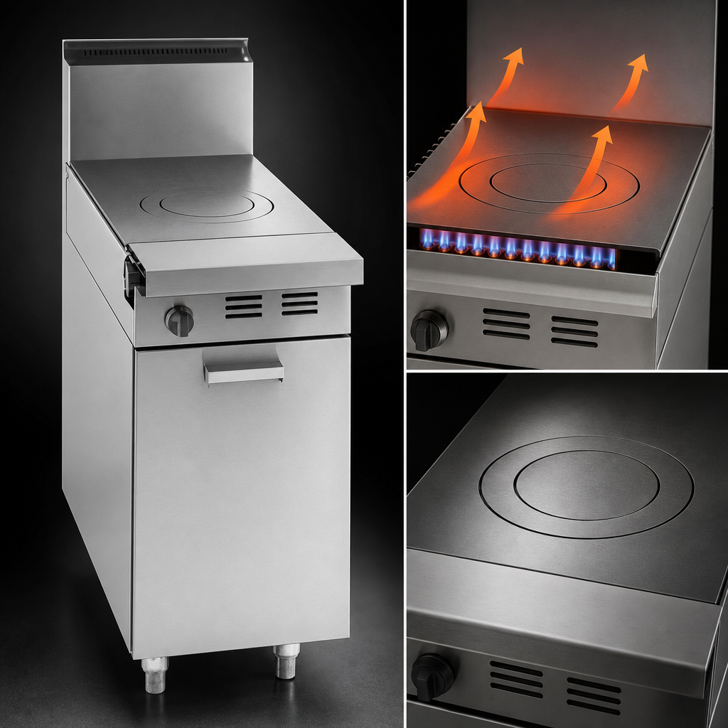 Front-Fired Hot Top