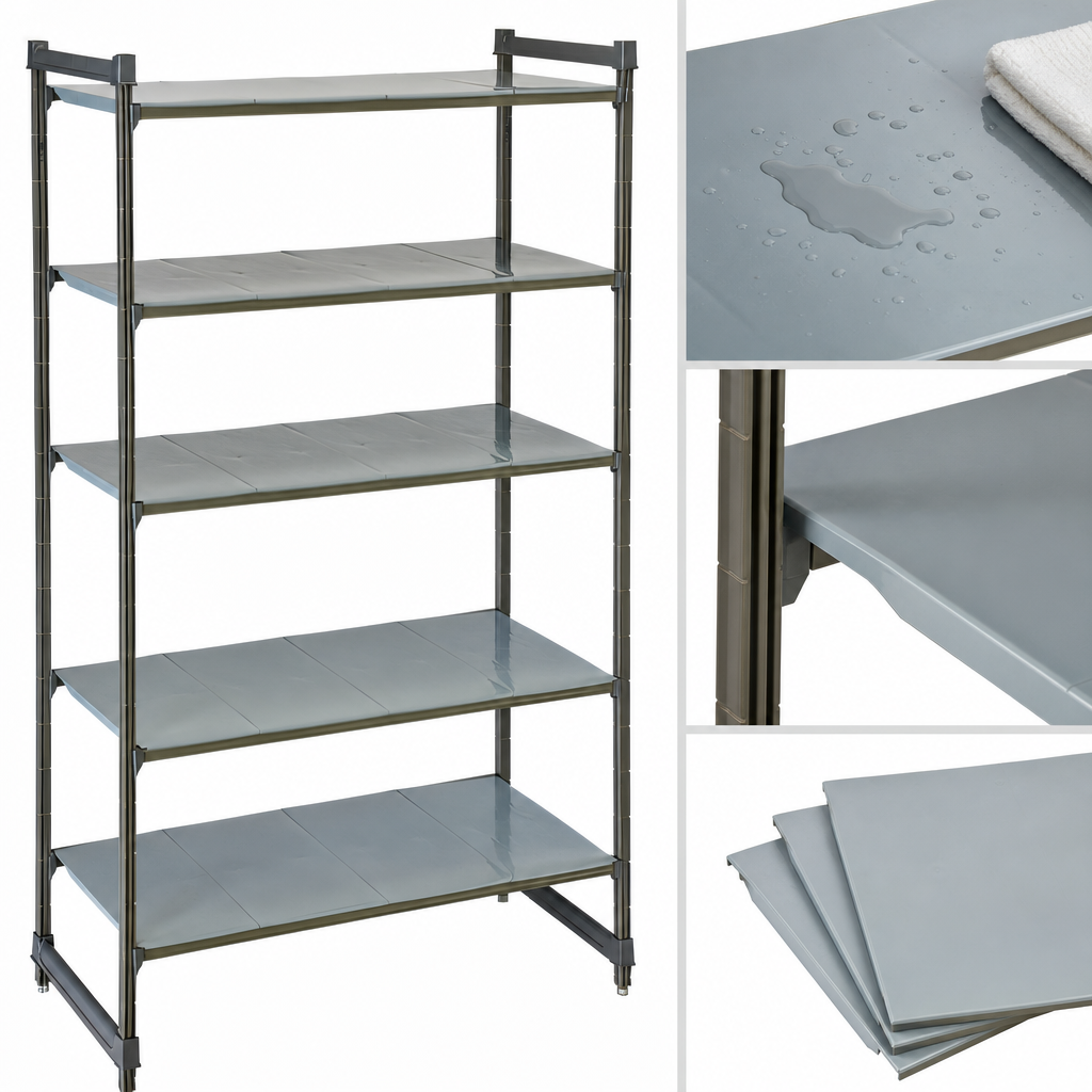 Solid Polypropylene Shelf Plates
