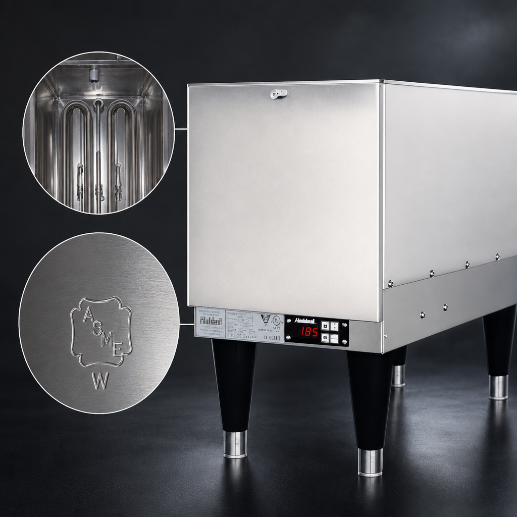 ASME-Stamped Stainless Steel Tank