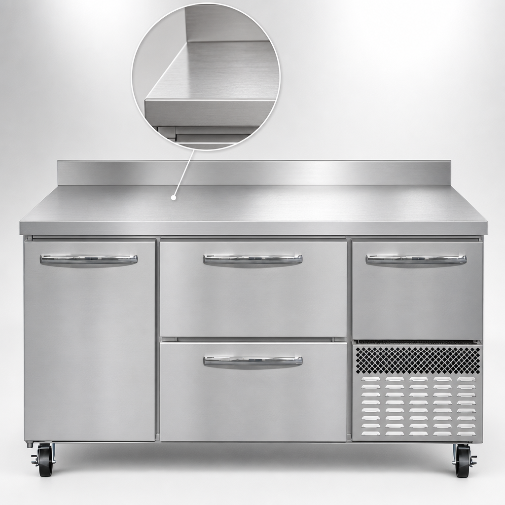 300 Series Stainless Steel Work Top