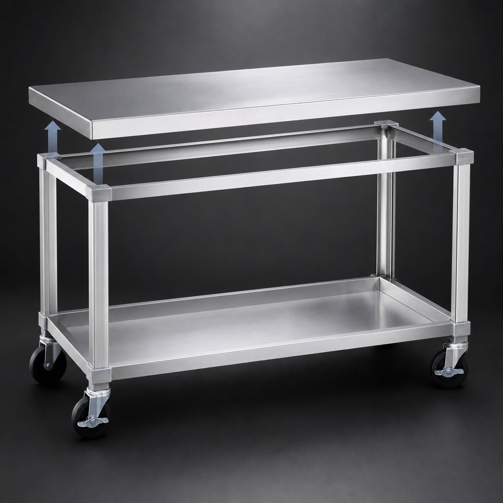 Removable 12-Gauge Aluminum Top