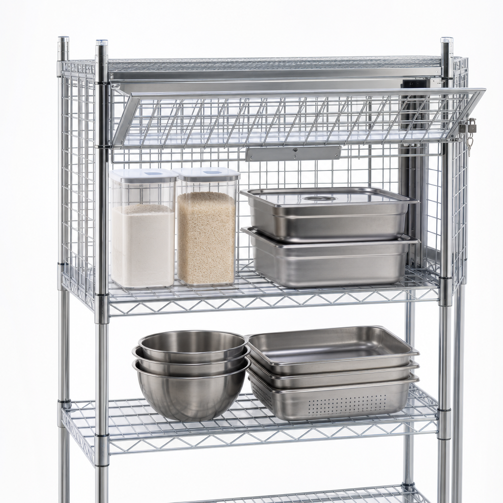 Lockable Enclosed Storage