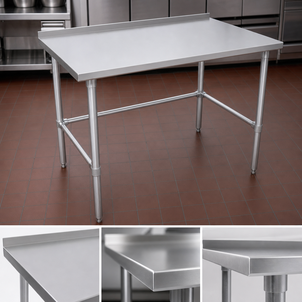 14-Gauge 300 Series Stainless Steel Top