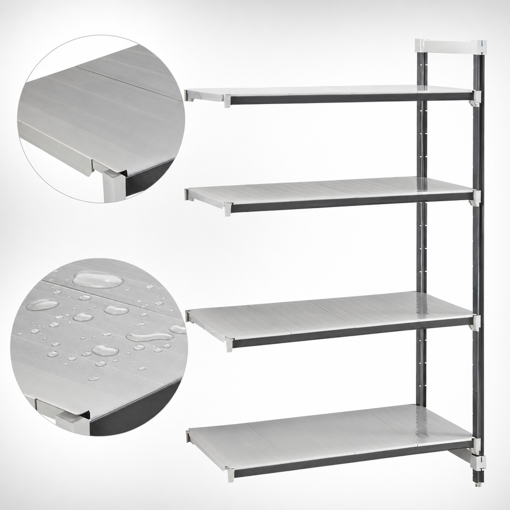 Solid Reinforced Shelf Plates