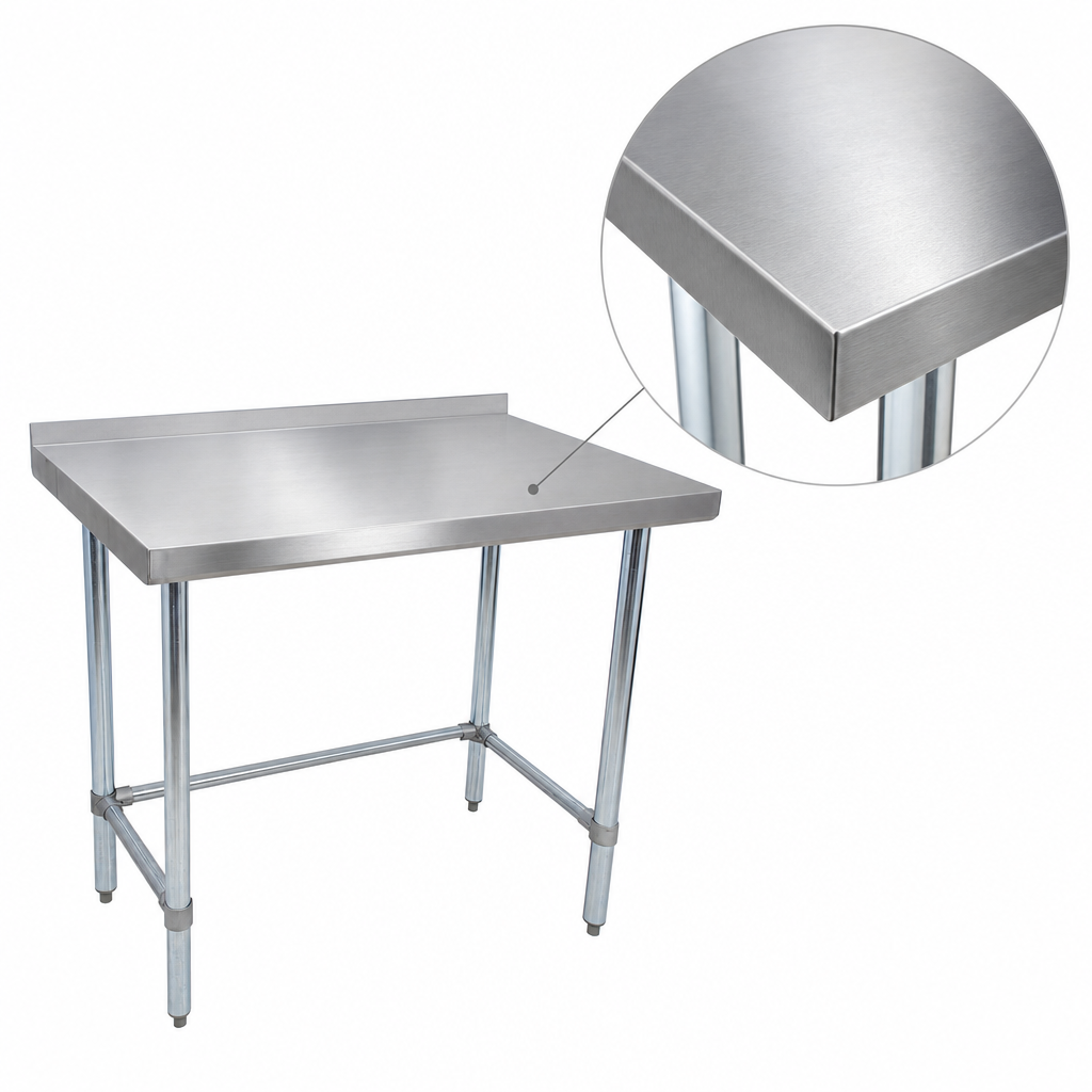 18-Gauge 430 Stainless Steel Top