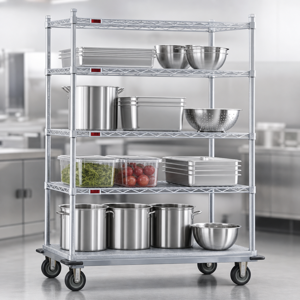Patented QuadTruss Shelves