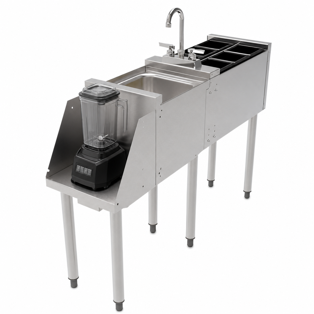 Recessed Blender Shelf