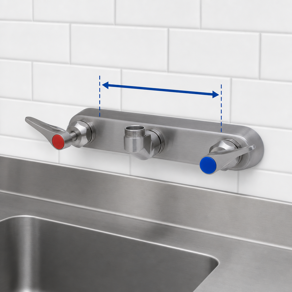 8-Inch Wall Mount Centers
