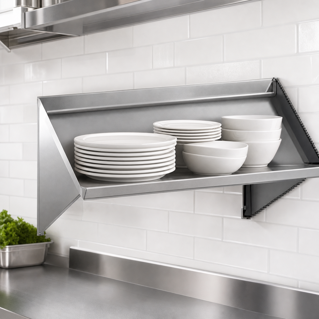 Solid Slanted Shelf