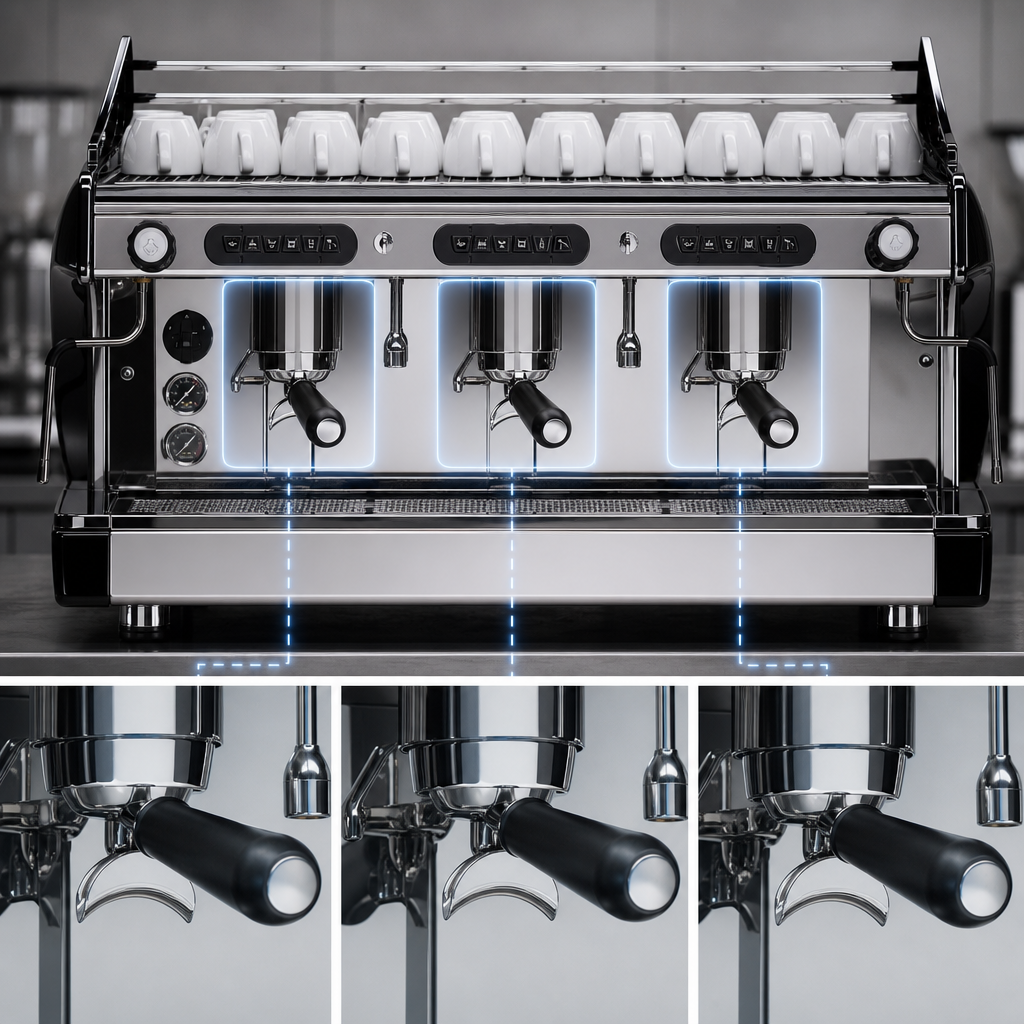 3-Group Brewing System