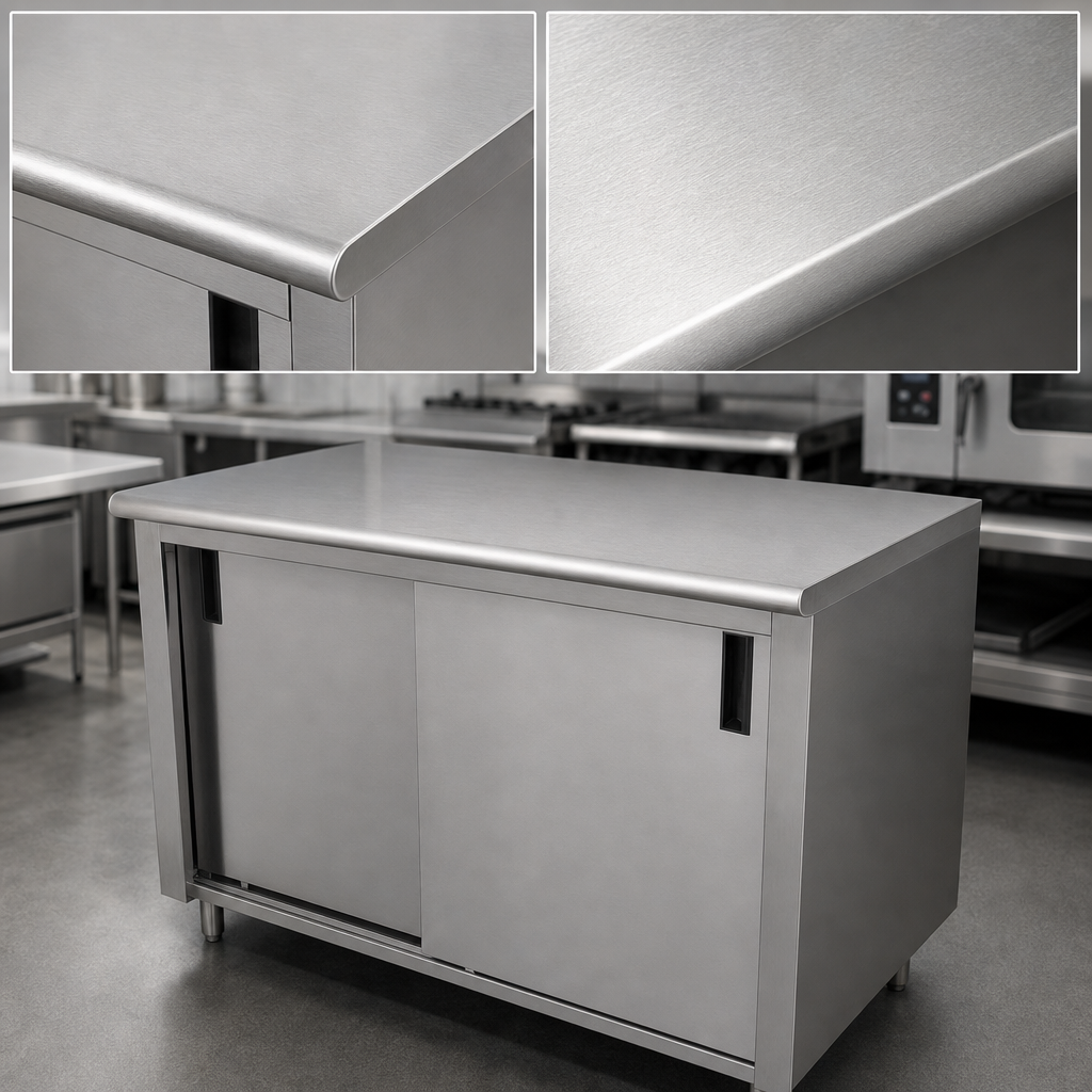 16 Gauge 304 Stainless Steel Top